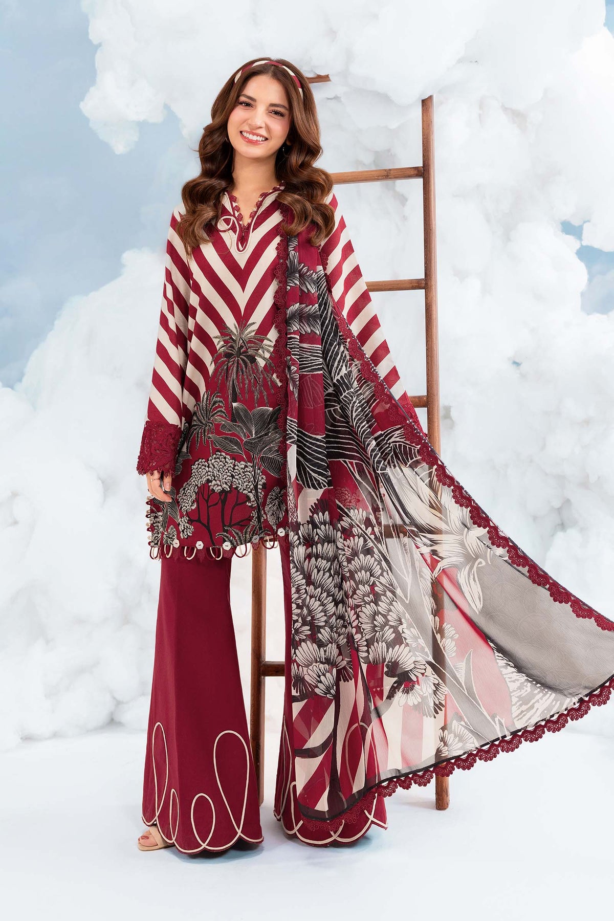 Maria B M Basics Dreamscape | Unstitched Eid 2 | 2026 | 08B