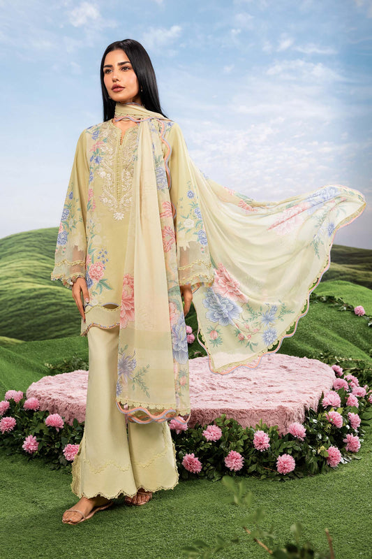 Maria B M Basics Dreamscape | Unstitched Eid 2 | 2026 | 011A