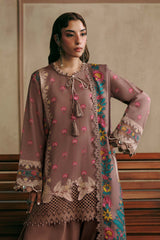 M Basics Agla Station Winter 26 3 Pc Unstitched Embroidered Slub Khaddar Suit | MB-CUSV15-03A– MB-CUSV15-03A-c