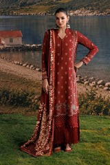 M Basics Agla Station Winter 26 3 Pc Unstitched Embroidered Slub Khaddar Suit | MB-CUSV15-03B– MB-CUSV15-03B-c