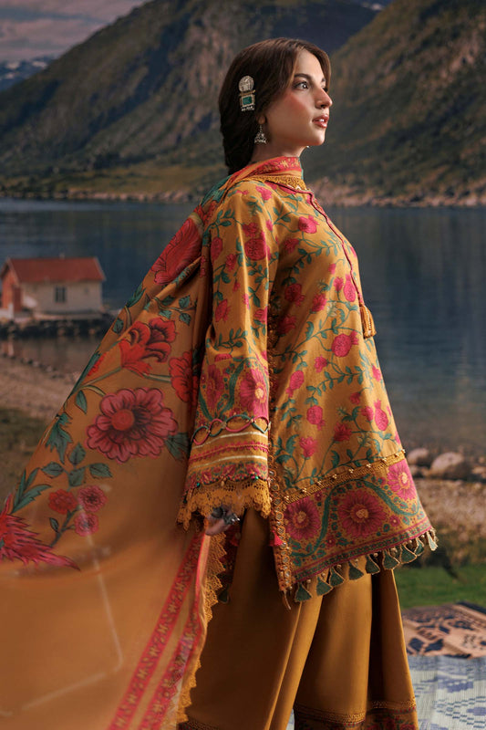 M Basics Agla Station Winter 26 3 Pc Unstitched Embroidered Slub Khaddar Suit | MB-CUSV15-06B– MB-CUSV15-06B-b