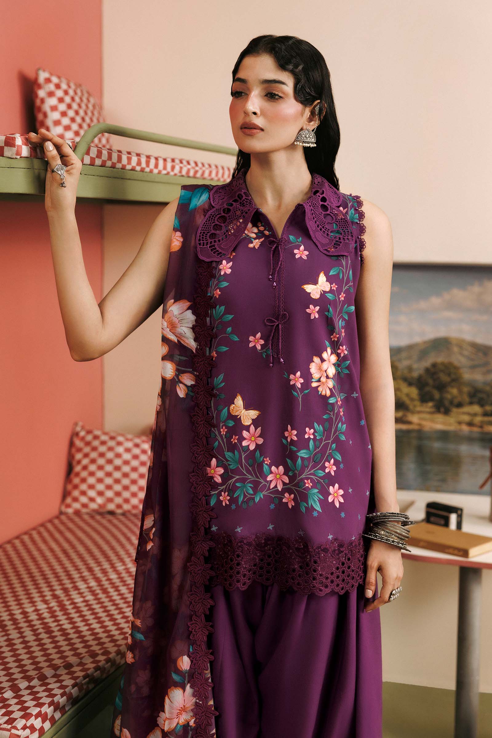 M Basics Agla Station Winter 26 3 Pc Unstitched Embroidered Linen Suit | MB-CUSV15-07A– MB-CUSV15-07A-c