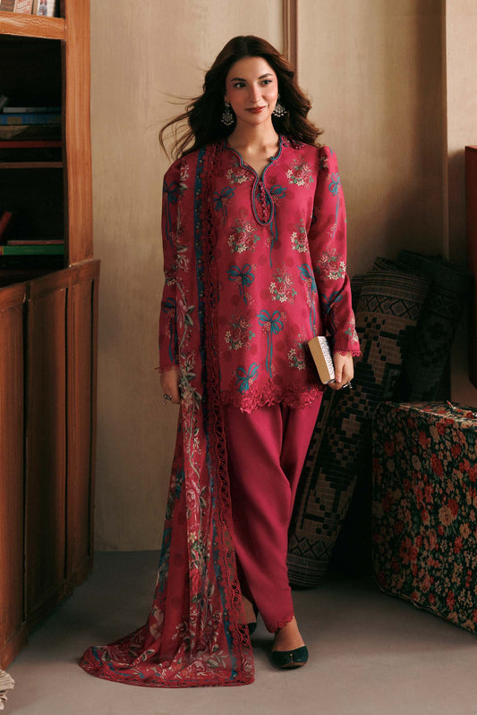 M Basics Agla Station Winter 26 3 Pc Unstitched Embroidered Linen Suit | MB-CUSV15-08B– MB-CUSV15-08B-b