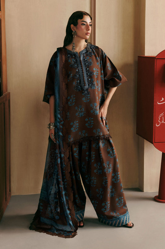 M Basics Agla Station Winter 26 3 Pc Unstitched Embroidered Linen Suit | MB-CUSV15-12B– MB-CUSV15-12B-b