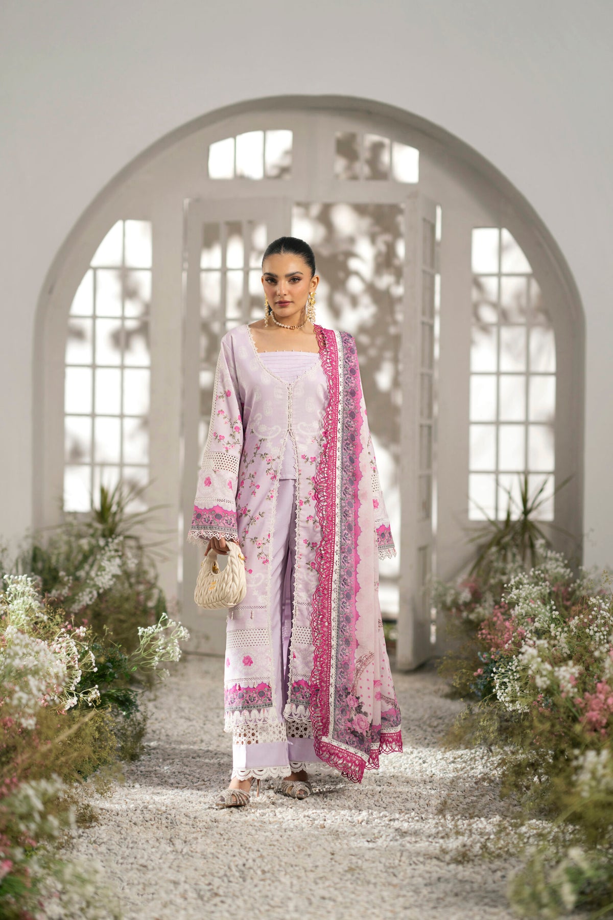 Elara Lawn by Rinessa 2025 | Pink Passion