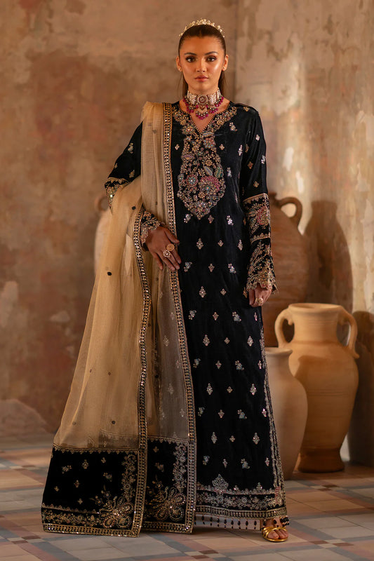 Emaan Adeel Velvet Collection 2024 | Ishaan