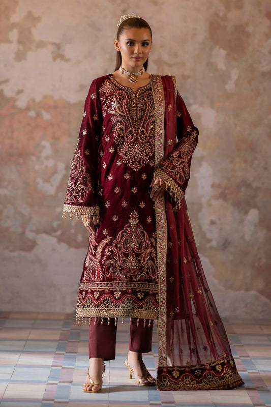 Emaan Adeel Velvet Collection 2024 | Tara
