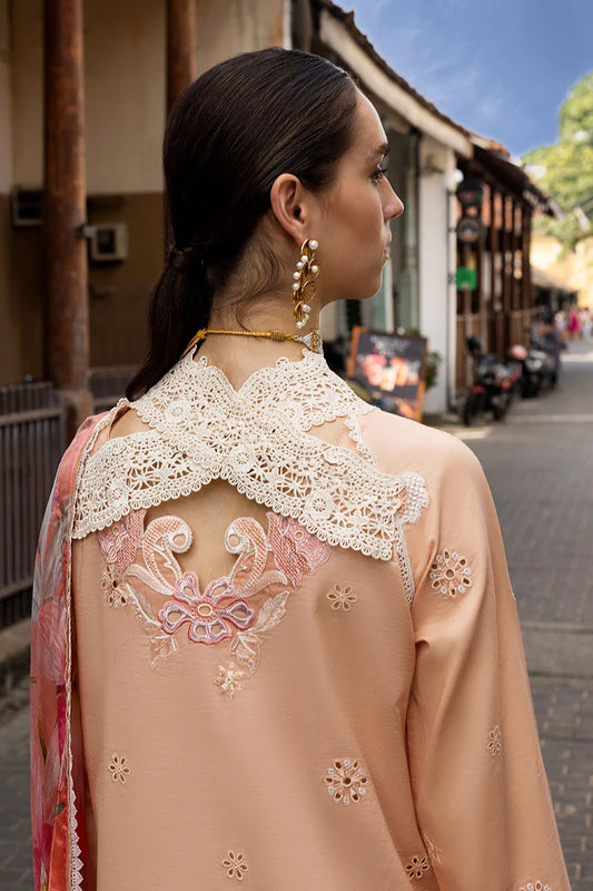 Mahira Khan Manaram Luxury Lawn’25 by Mushq | Dreamlike Vibe