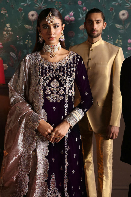 Niloufer Unstitched Velvet Edit by Mushq | SHIRIN