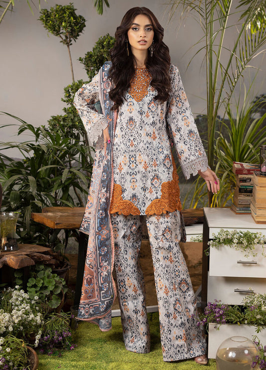 Mehr Spring Summer Lawn 2024 by Sahane