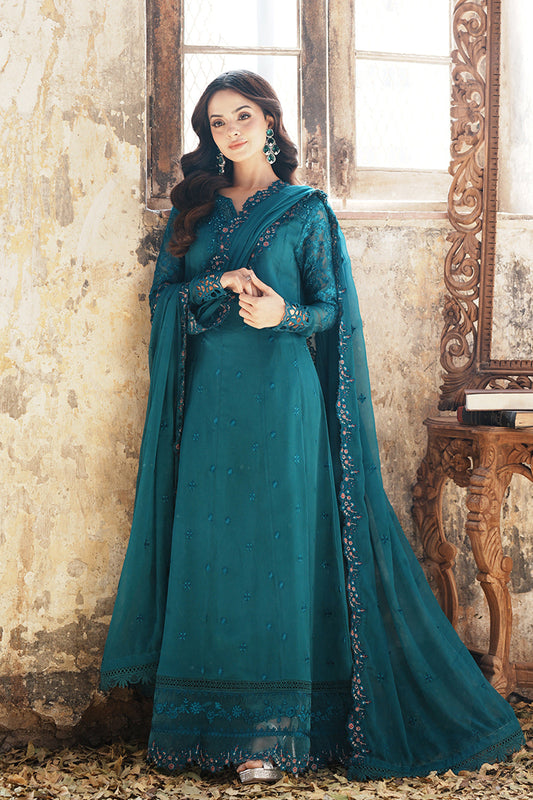 Azure Ensembles Chiffon Collection 2025 | Mystic Teal