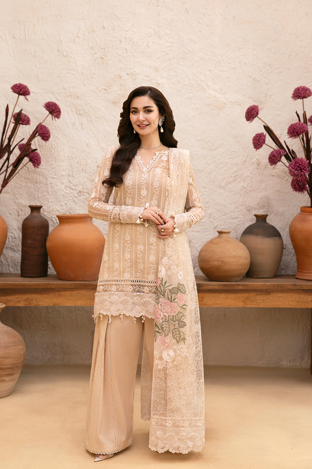 Saira Rizwan Luxury Lawn ’25 | SRL25-8
