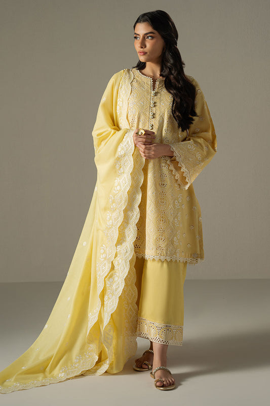 Chikankari Lawn by Cross Stitch 2025 | ORCHID GEM