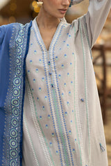Gul Ahmed The Charm of Winter 2026 3 Piece Embroidered Khaddar Suit with Lacquer Printed Khaddar Dupatta–