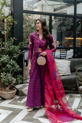 Afrozeh Luxury Lawn 2025 | Serene