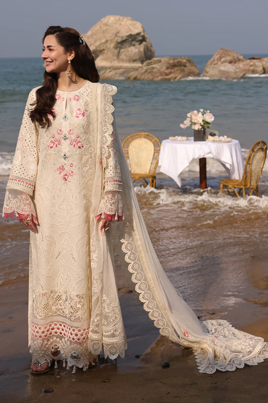 Hania Luxury Lawn’25 by Imrozia | SL 76