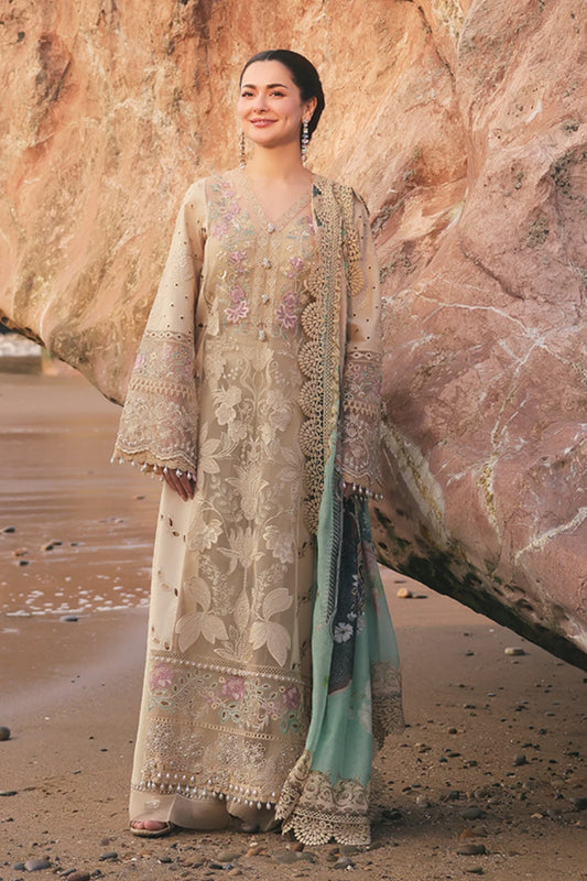 Hania Luxury Lawn’25 by Imrozia | SL 83