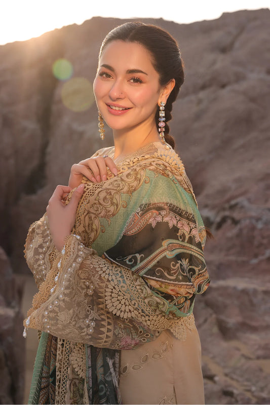 Hania Luxury Lawn’25 by Imrozia | SL 83