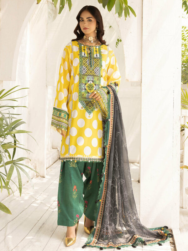 NaaZaan Unstitched Summer Collection 23 | Samirah