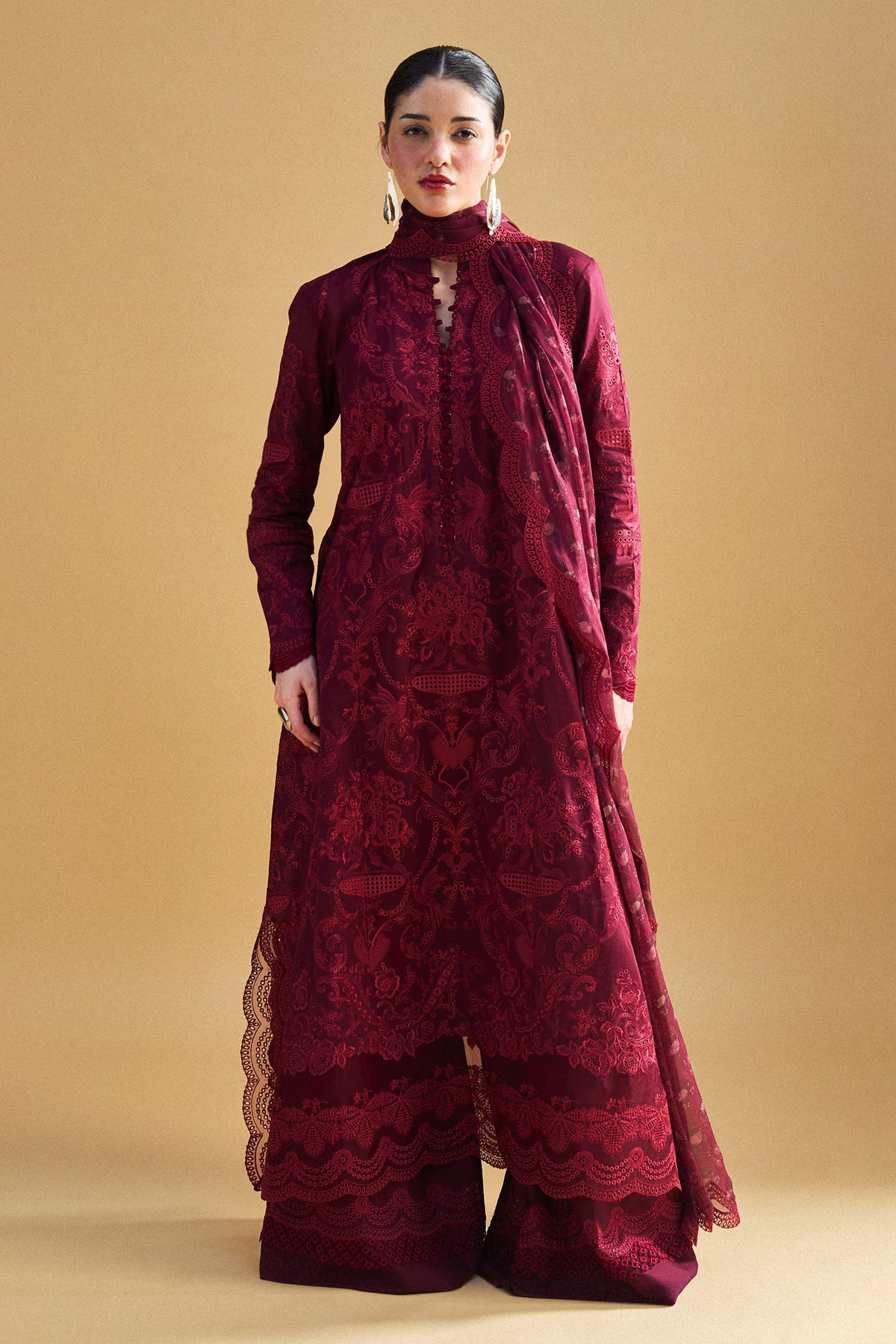 Zara Shahjahan Luxury Lawn 2025 | Satori | 9A