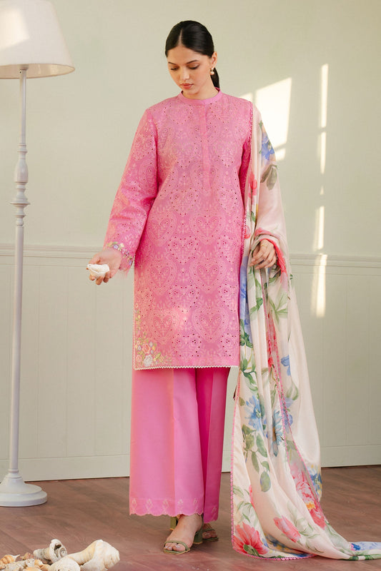 Coco by Zara Shahjahan Embroidered Lawn 2025 | 3A