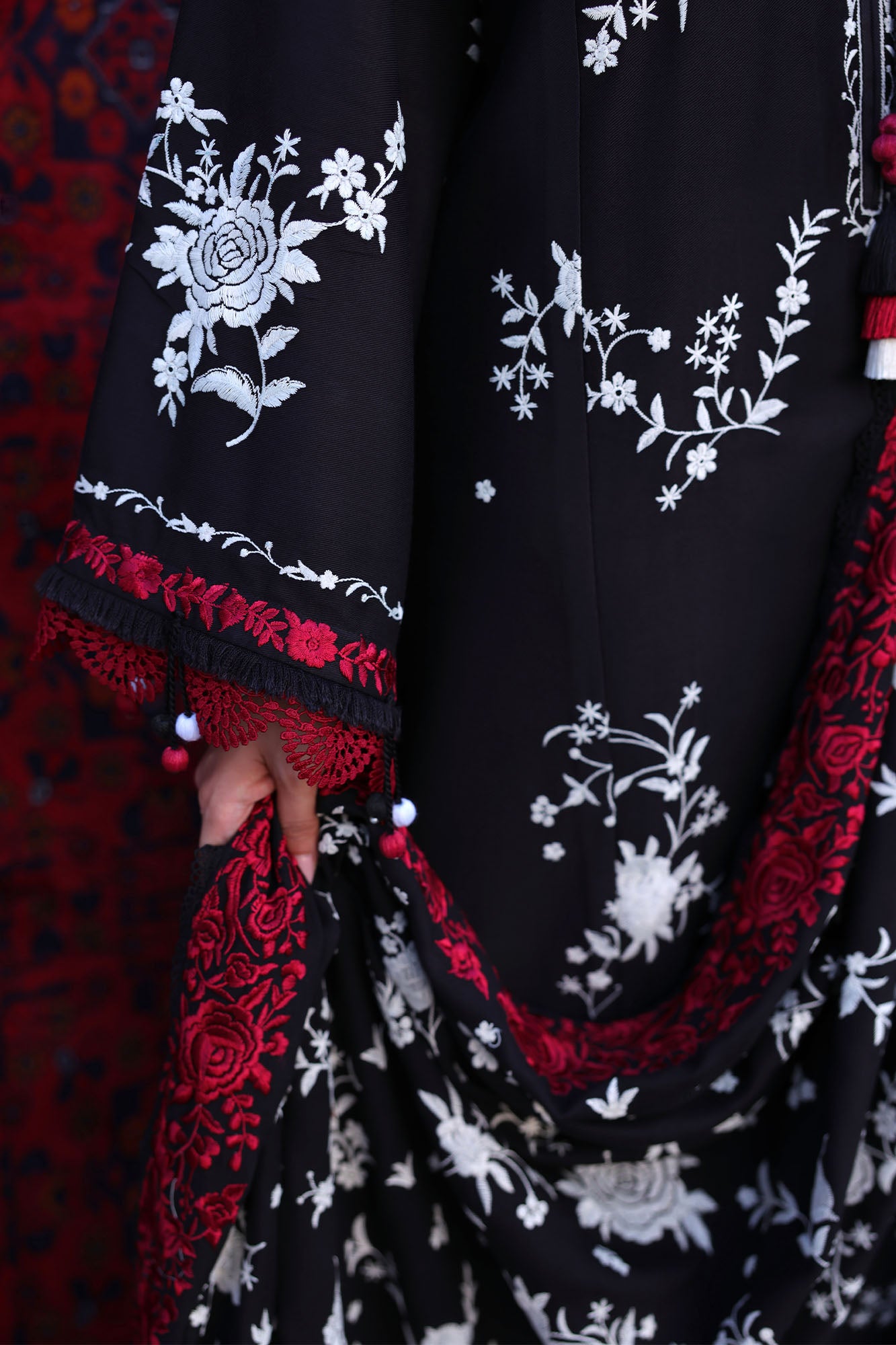 Cross Stitch Winter Unstitched 26 RAVEN ORCHID-3PC MARINA EMBROIDERED SUIT– Untitled-1 0002 7I0A3652