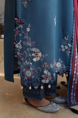 Cross Stitch Winter Unstitched 26 OCEAN REVERIE-3PC KHADDAR EMBROIDERED SUIT– Untitled-1 0003 7I0A3141