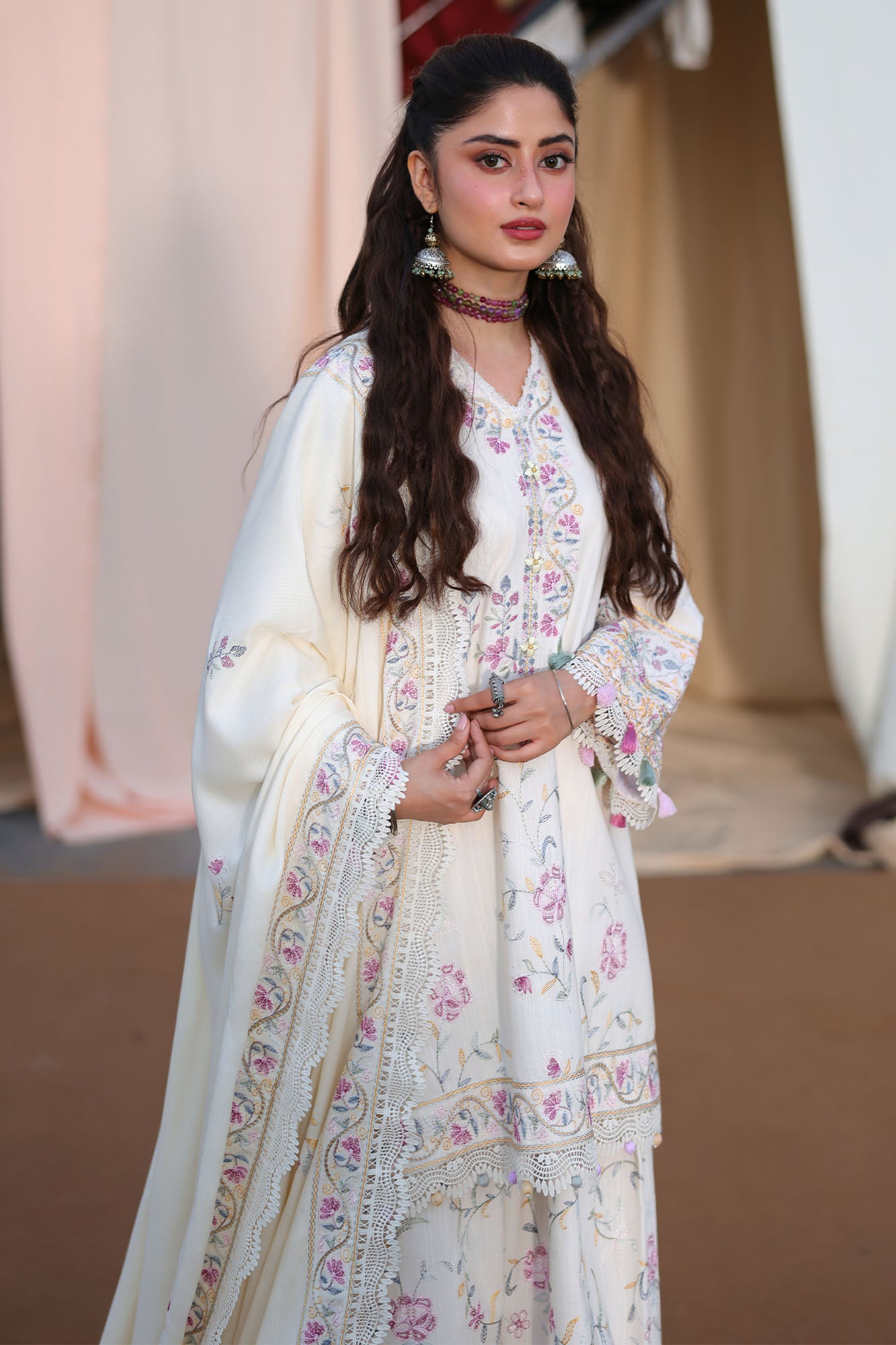 Cross Stitch Winter Unstitched 26 ALABASTER BLOOM-3PC KHADDAR EMBROIDERED SUIT– Untitled-1 0003 7I0A3729