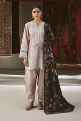 Cross Stitch Winter Unstitched 26 PETAL HAZE-3PC KHADDAR PRINTED SUIT