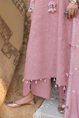 Cross Stitch Winter Unstitched 26 ROSE MELODY-3PC LINEN EMBROIDERED SUIT– Untitled-1 0006 7I0A3296