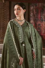 Cross Stitch Winter Unstitched 26 FOREST STITCH-3PC MARINA PRINTED SUIT– Untitled-1 0006 DSC09751