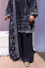Cross Stitch Winter Unstitched 26 IRIS BREEZE-3PC MARINA PRINTED SUIT– Untitled-1 0007 7I0A2487
