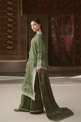 Cross Stitch Winter Unstitched 26 FOREST STITCH-3PC MARINA PRINTED SUIT– Untitled-1 0007 DSC09730