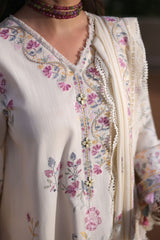 Cross Stitch Winter Unstitched 26 ALABASTER BLOOM-3PC KHADDAR EMBROIDERED SUIT– Untitled-1 0008 7I0A3779