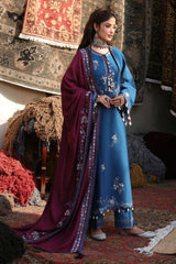 Cross Stitch Winter Unstitched 26 OCEAN REVERIE-3PC KHADDAR EMBROIDERED SUIT– Untitled-1 0010 7I0A3036