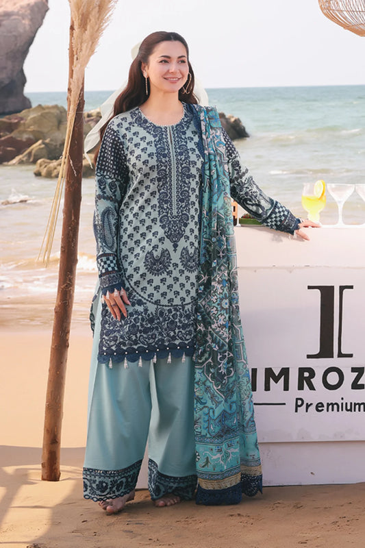 Hania Luxury Lawn’25 by Imrozia | SL 75A