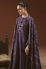 Cross Stitch Winter Unstitched 26 PURPLE MOSAIC-3PC KHADDAR EMBROIDERED SUIT– Untitled-1 0021 DSC