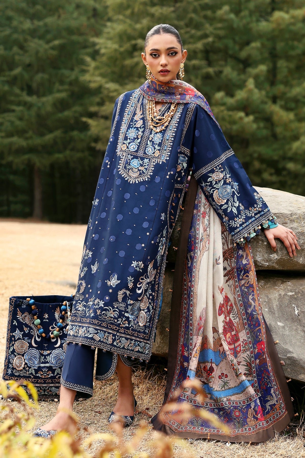 Zaha Luxury Lawn 2025 | ZL25-12 B