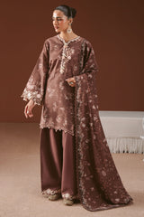 Cross Stitch Winter Unstitched 26 SHADOW TALE-3PC KHADDAR PRINTED SUIT
