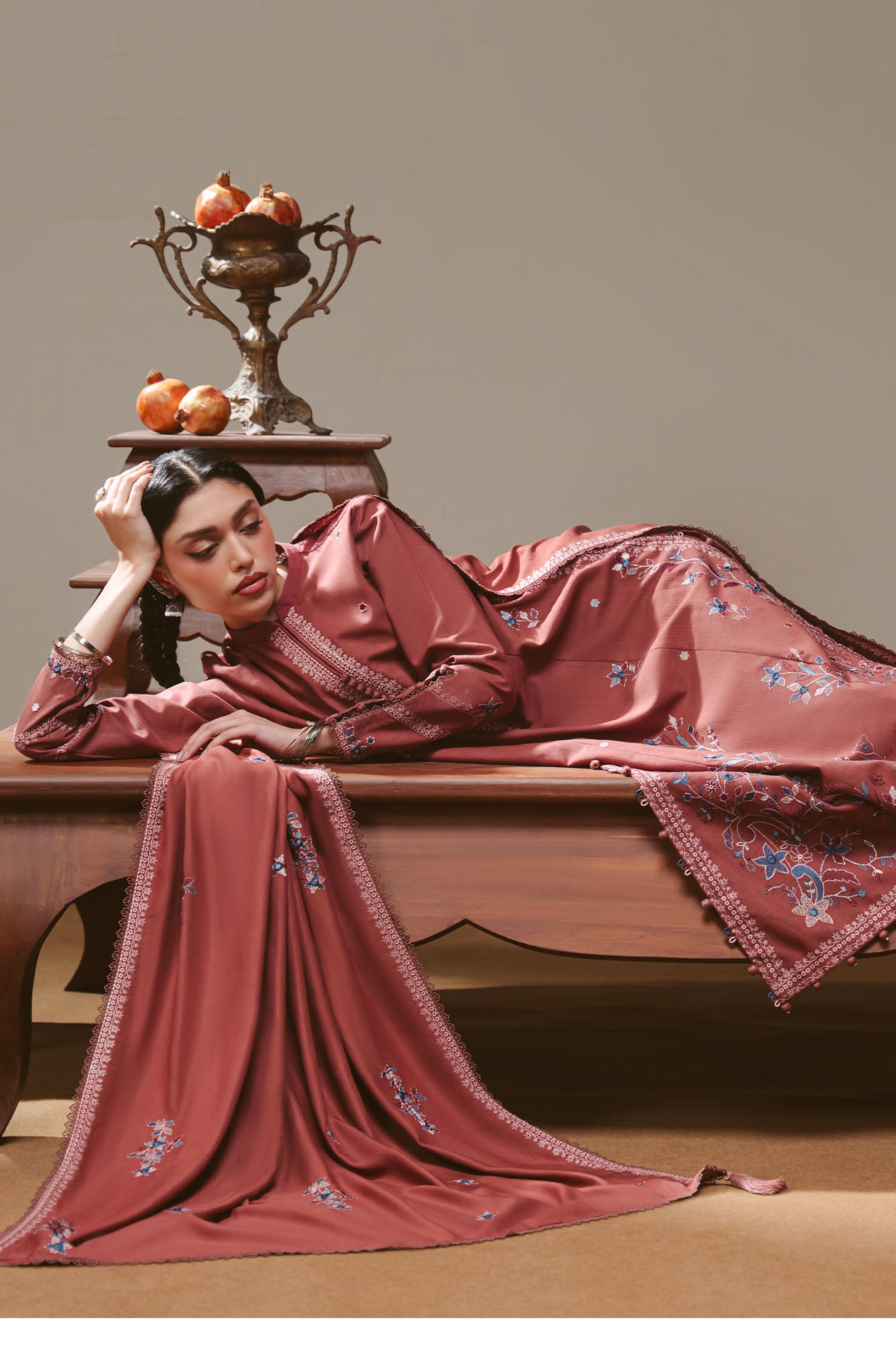 Cross Stitch Winter Unstitched 26 AMBER TAPESTRY-3PC KHADDAR EMBROIDERED SUIT– Untitled-1 0061 DSC00979