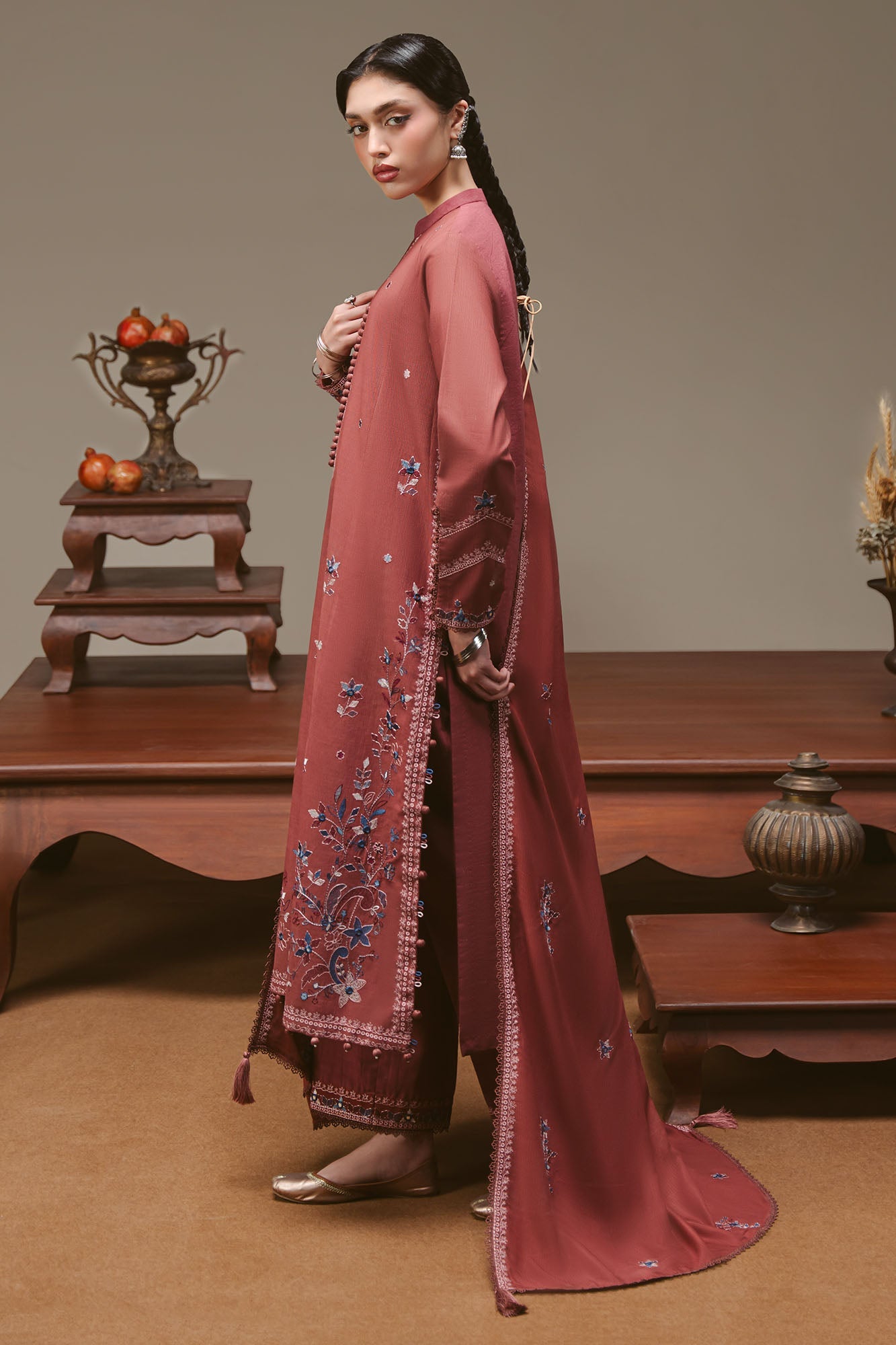 Cross Stitch Winter Unstitched 26 AMBER TAPESTRY-3PC KHADDAR EMBROIDERED SUIT– Untitled-1 0062 DSC00942