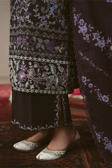 Cross Stitch Winter Unstitched 26 SABLE FLORET-3PC KHADDAR PRINTED SUIT– Untitled-1 0074 DSC00602