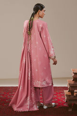 Cross Stitch Winter Unstitched 26 PINK ALLURE-3PC KHADDAR PRINTED SUIT– Untitled-1 0085 DSC00283