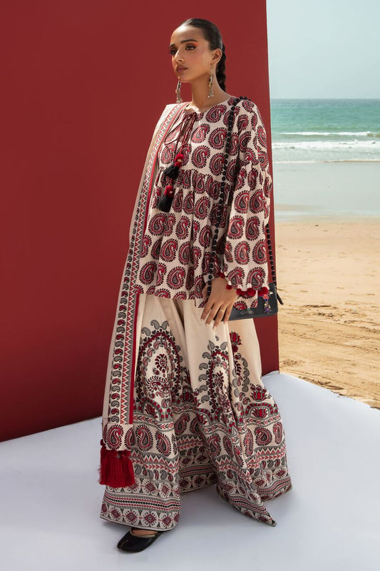 Khaadi Winter Story | 2023 Collection | ak231002_beige