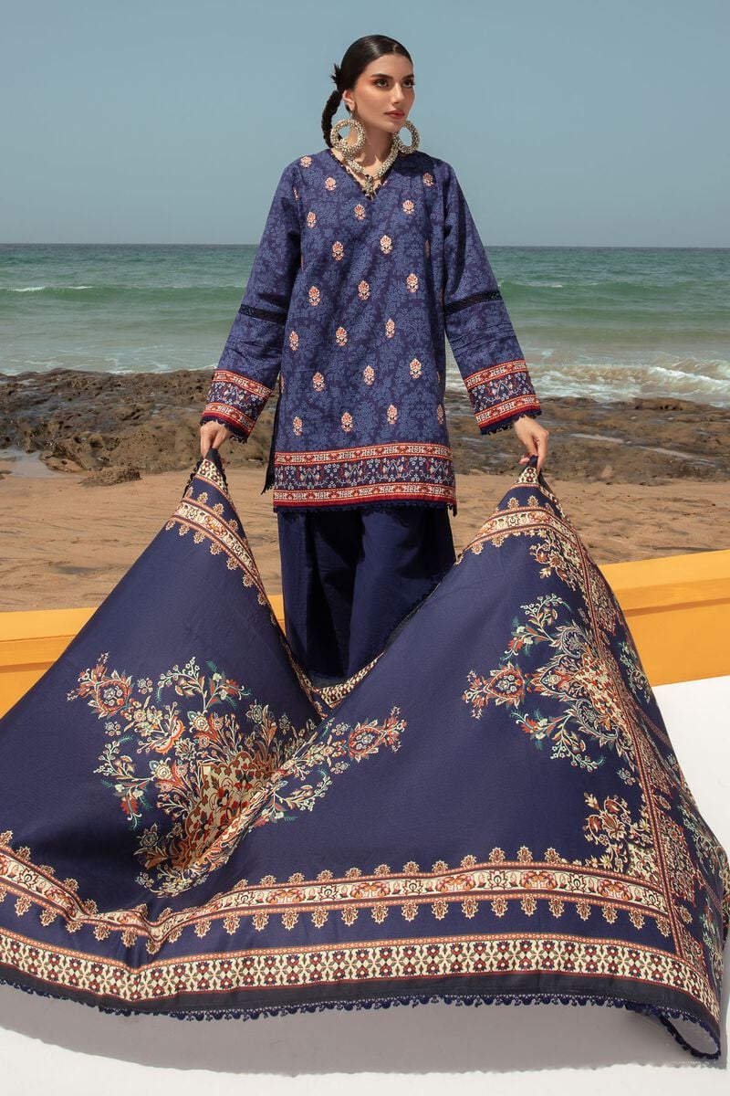 Khaadi Winter Story | 2023 Collection | bk231003_navy