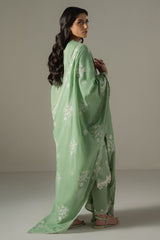 Chikankari Lawn by Cross Stitch 2025 | SAGE GARDEN