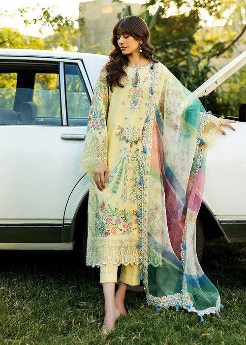 Sadaf Fawad Khan Lawn 2025 | MID SUMMER EVENING – B