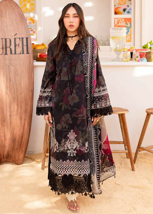Gardenia By Nureh Embroidered Lawn | NS-133