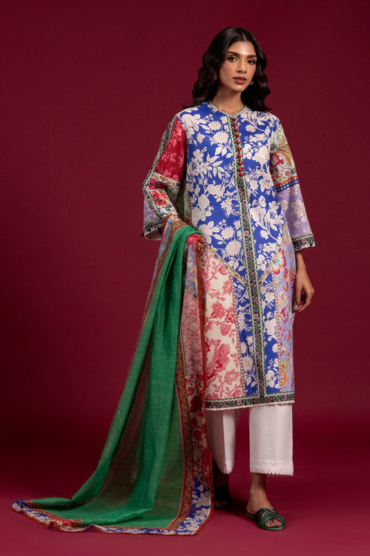 Sana Safinaz Mahay Lawn 2025 Vol 1 | H251-006A