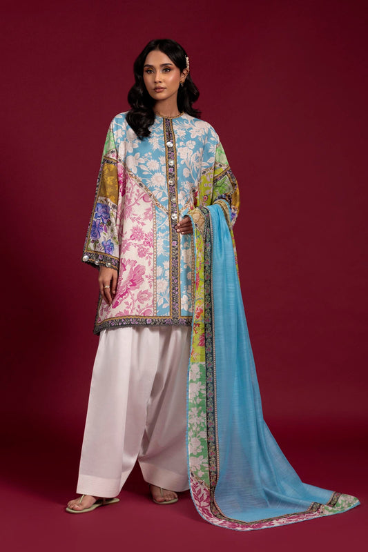 Sana Safinaz Mahay Lawn 2025 Vol 1 | H251-006B